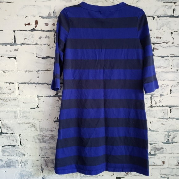 Patagonia Blue Striped Cotton Dress - Picture 3 of 4